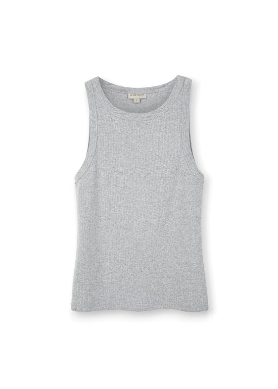 szary damski tanktop, tank top, szara koszulka damska, dla niej, na ramiączkach