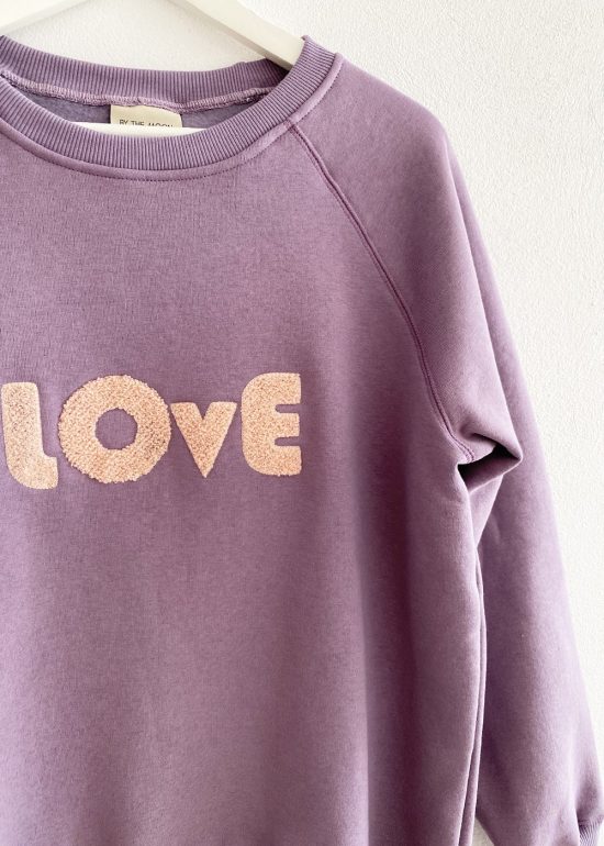 bluza purple LOvE