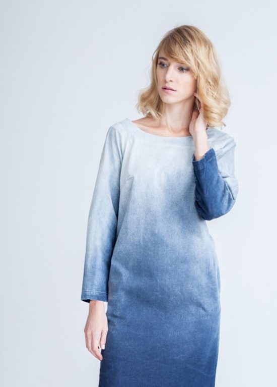 moonlight  denim dress