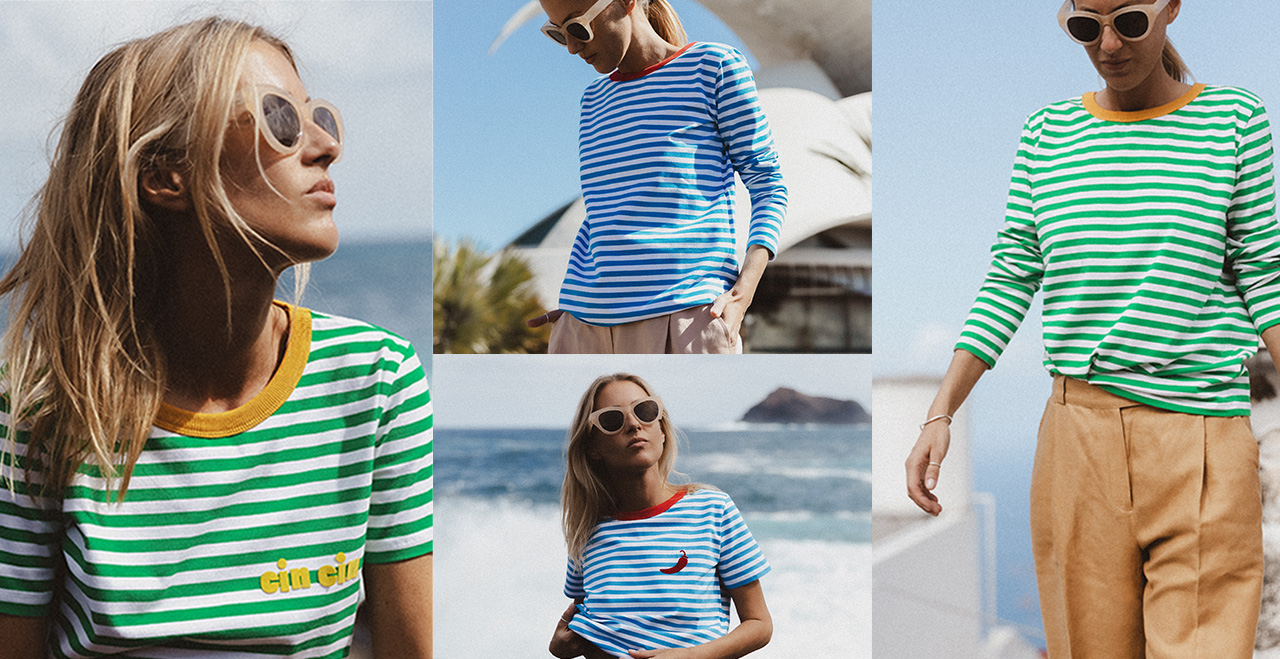 bluzki i t-shirty w paski, paseczki, bestsellery, by the moon