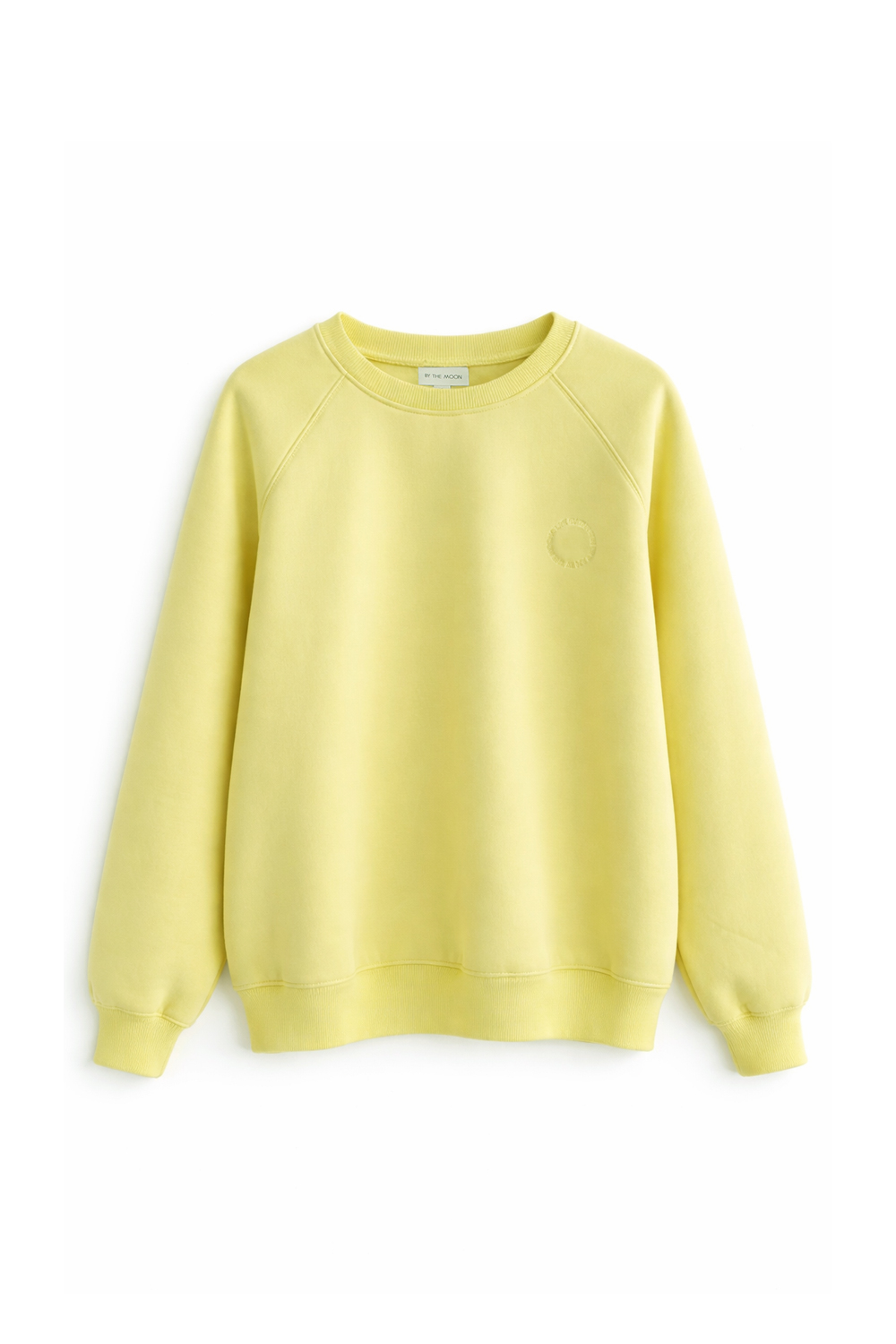bluza Sun, damska, żółta, kanarkowa, limonkowa, z haftem by the moon, polska marka